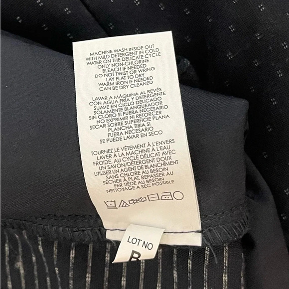CAbi | Carriage Trouser Pants Cropped Micro Dot Navy Blue Skinny Pockets - Picture 10 of 10